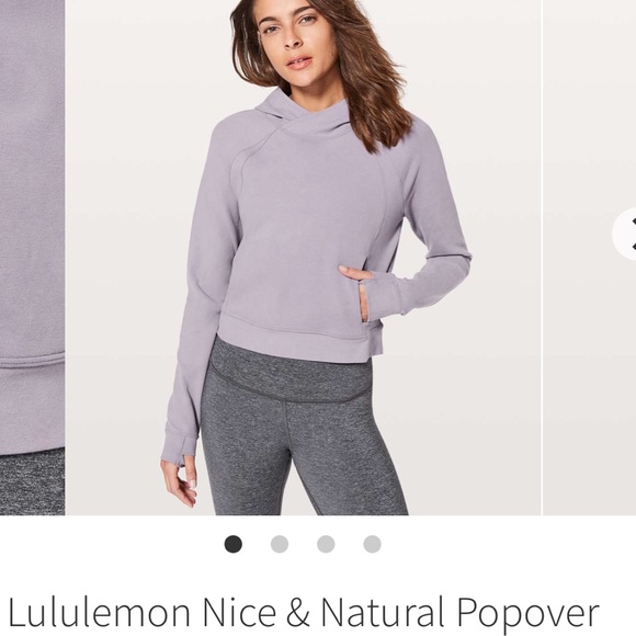 LULULEMON ATHLETICA | Nice & Natural Popover - Picture 1 of 3